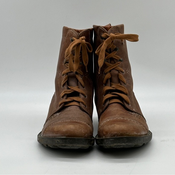 Soho Lab Leather Boots. Size 8.5 - Picture 2 of 10